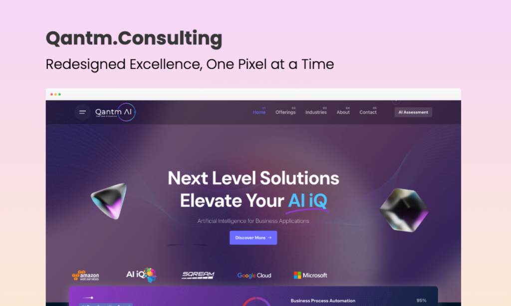 Website redesign job